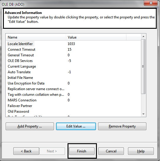 Connection Information